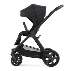 BabyStyle Oyster 4 - Raven - Pushchair, side view forward-facing