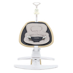 BabyStyle Oyster Smart Motion Rocker Carbnonite with newborn insert and head cushion