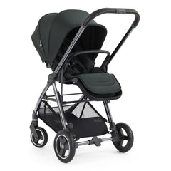 BabyStyle Oyster Gravity+ Stroller - Black Olive - shown parent-facing