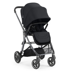 BabyStyle Oyster Gravity+ Stroller - Carbonite - shown forward-facing