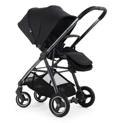 BabyStyle Oyster Gravity+ Stroller - Carbonite - shown parent-facing