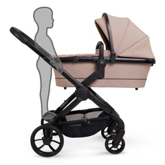 iCandy Peach 7 Pram - Cookie - showing the pram`s integrated ride-on board