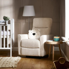 Obaby Savannah Swivel Glider Recliner Chair - Oatmeal lifestyle image