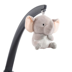 egg Smart Motion Rocker overhead toy bar with soft elephant toy