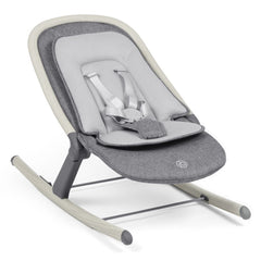 Ickle Bubba Stella Rocker - Ash Grey, shown without the toy bar