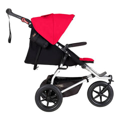 Mountain Buggy Urban Jungle Buggy - Berry - side view with seat fully reclined