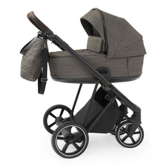 BabyStyle Prestige Vogue Pram (Black/Brown/Mountain)