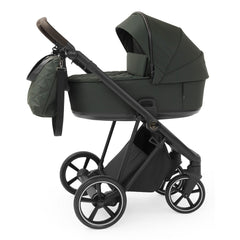 BabyStyle Prestige Vogue Pram - Black/Brown/Spruce