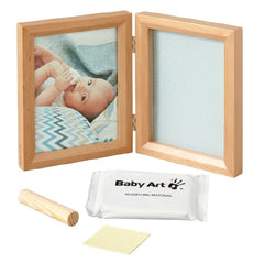 Baby Art My Baby Touch Wooden Frame (Honey)