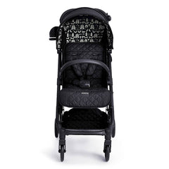 Cosatto Woosh 3 Stroller - Silhouette showing the quilted seat and patterned hood interior