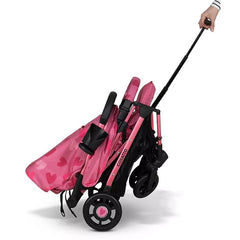 Cosatto Woosh 4 Stroller - Lighthearted showing its telescopic handle