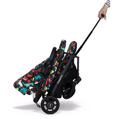 Cosatto Woosh 4 Stroller - Carnival showing telescopic handle