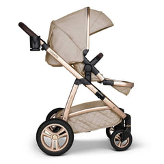 Cosatto Wow 2 Pram & Pushchair - Whisper - side view, showing the forward-facing pushchair