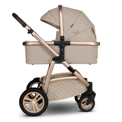 Cosatto Wow 3 Everything Bundle - Whisper showing the pram