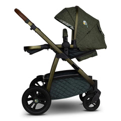 Cosatto Wow 3 Everything Bundle - Bureau - side view, showing the parent-facing pushchair