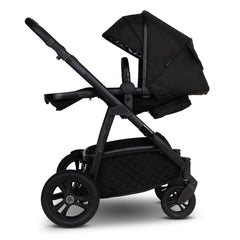 Cosatto Wow 3 Everything Bundle - Silhouette side view, showing the parent-facing pushchair