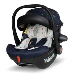 Cosatto Wow 3 Everything Bundle - Doodle Days - showing the included car seat