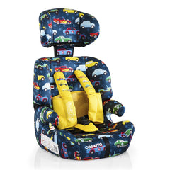 Cosatto Zoomi Group 123 Car Seat - Rev Up - Extended headrest