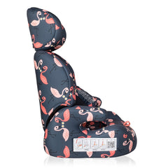 Cosatto Zoomi 123 Car Seat - Pretty Flamingo - side view