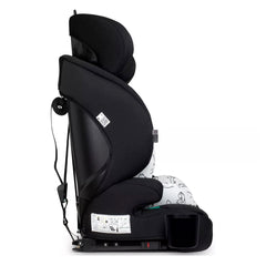 Zoomi 3 i-Size Car Seat - Foxed - side view, headrest raised