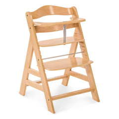 Hauck Alpha+B Wooden Highchair Natural